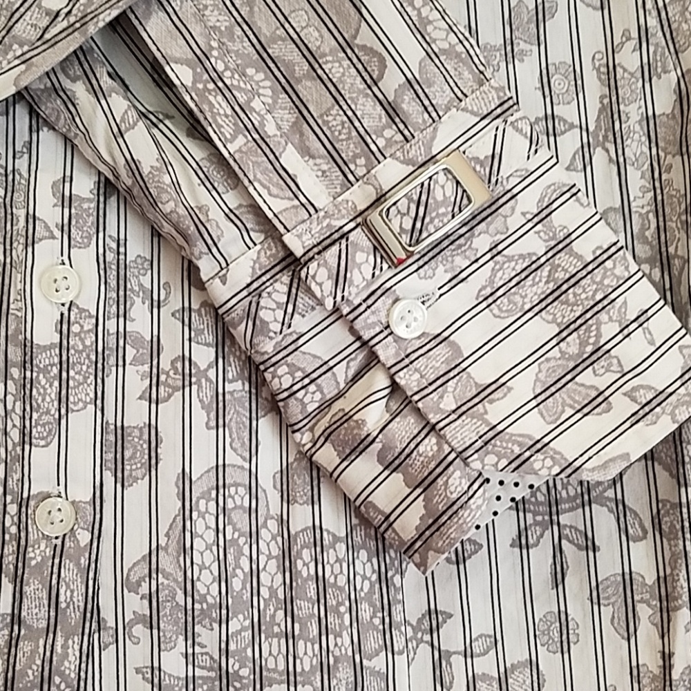 Express Design Studio Button Down Dress Shirt - Picture 2 of 4